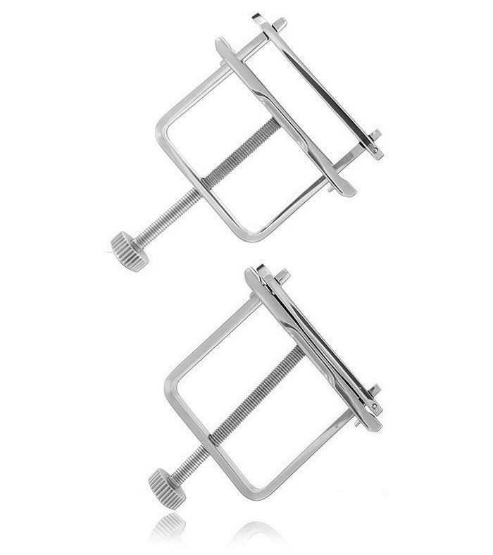 Press-Style Nipple Clamps – Adjustable Steel Compression – Perfectra