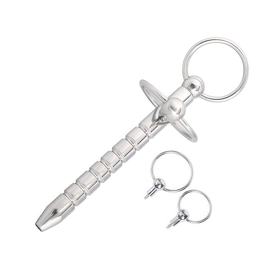 Prince Albert Wand with Door Knocker & Cock Ring – Integrated Control & Stainless Steel Precision
