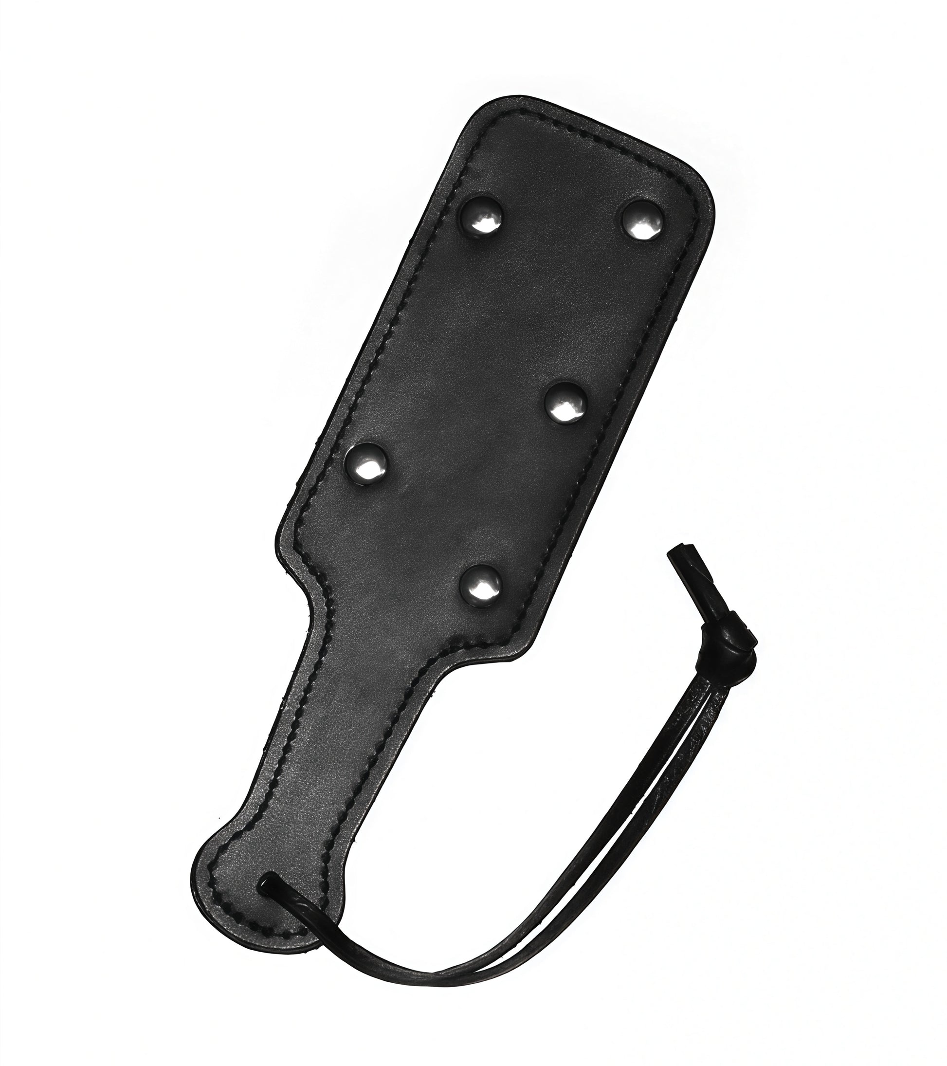 Reinforced Leather Paddle designed for firm spanking and BDSM play by Perfectra