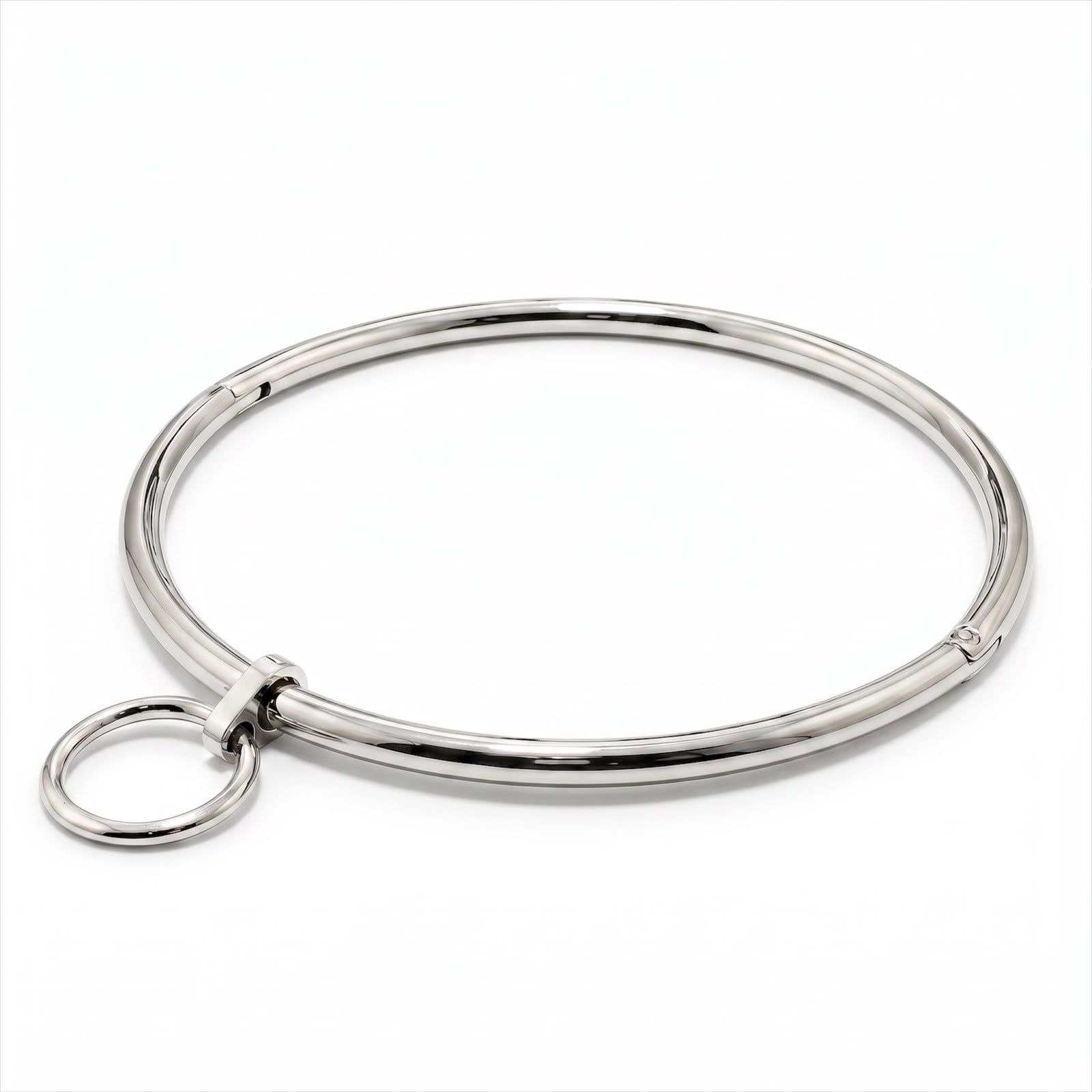 Removable Pendant Rod Collar     Stainless Steel with Detachable Pendant