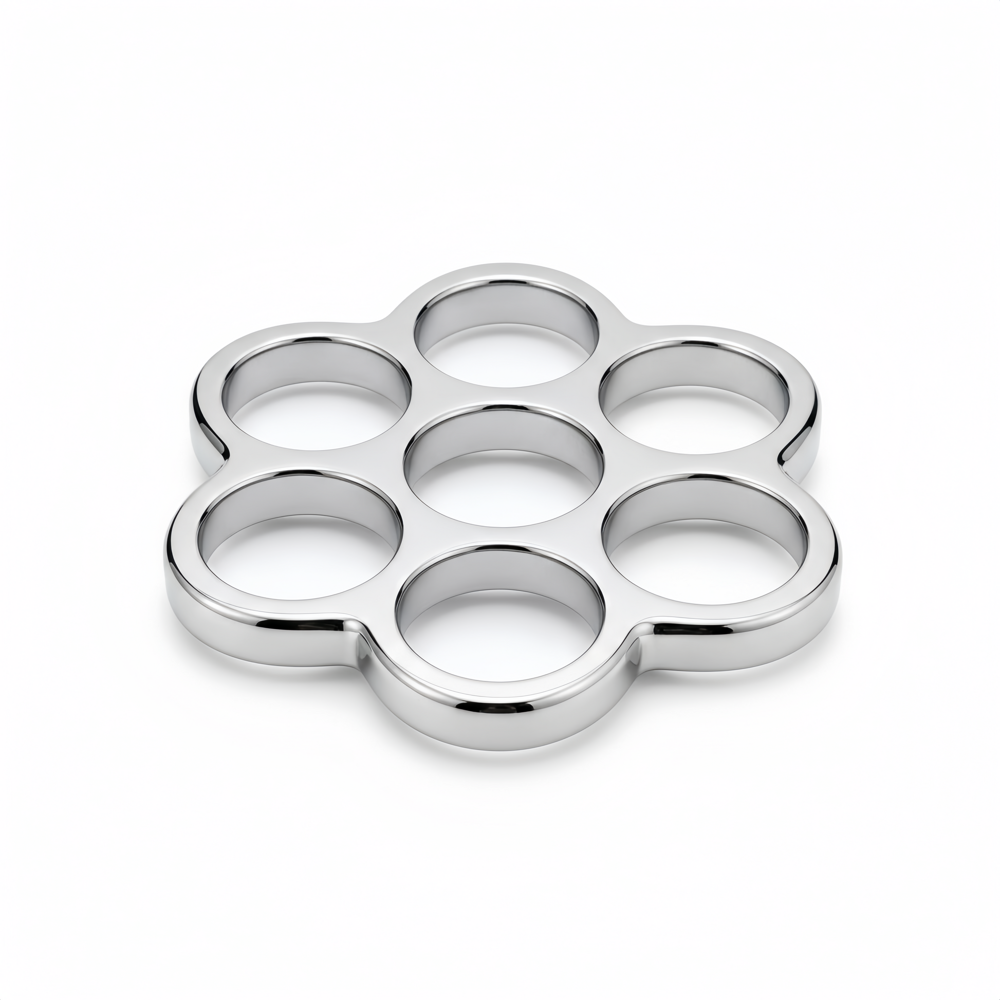 Revolver Shibari Ring     AISI 304 SURGICAL STEEL Multi-Point Suspension Ring