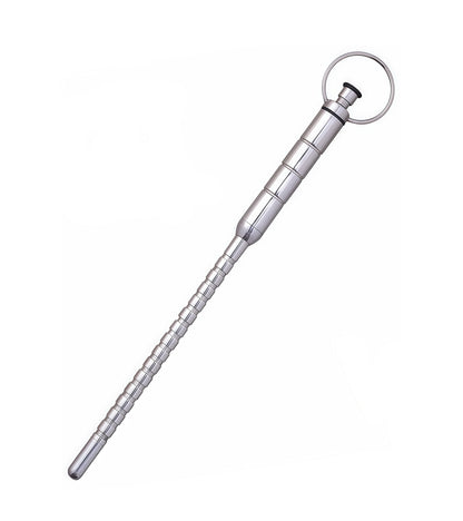 Ribbed Vibrating Urethral Sound Intense Textured Stimulation