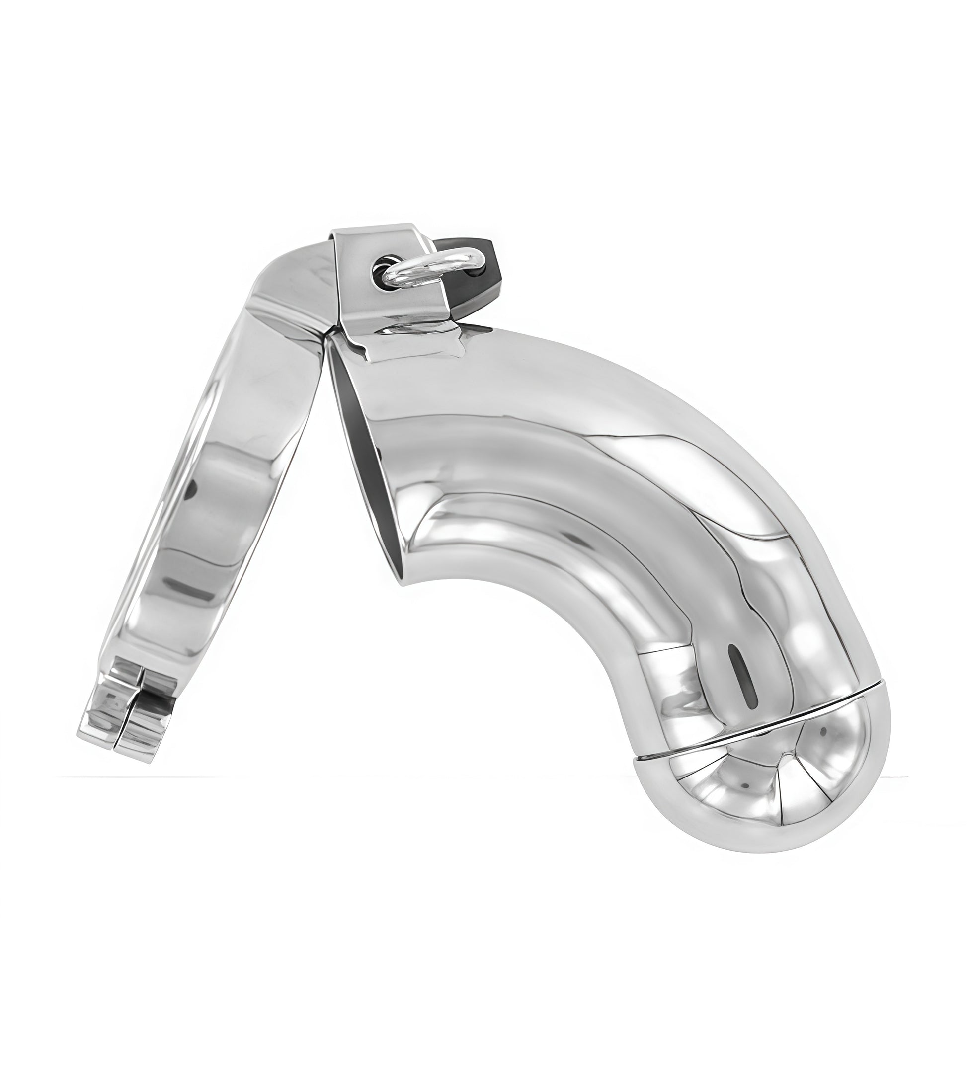 Robo Chastity Cage in polished      AISI 304 SURGICAL STEEL by Perfectra