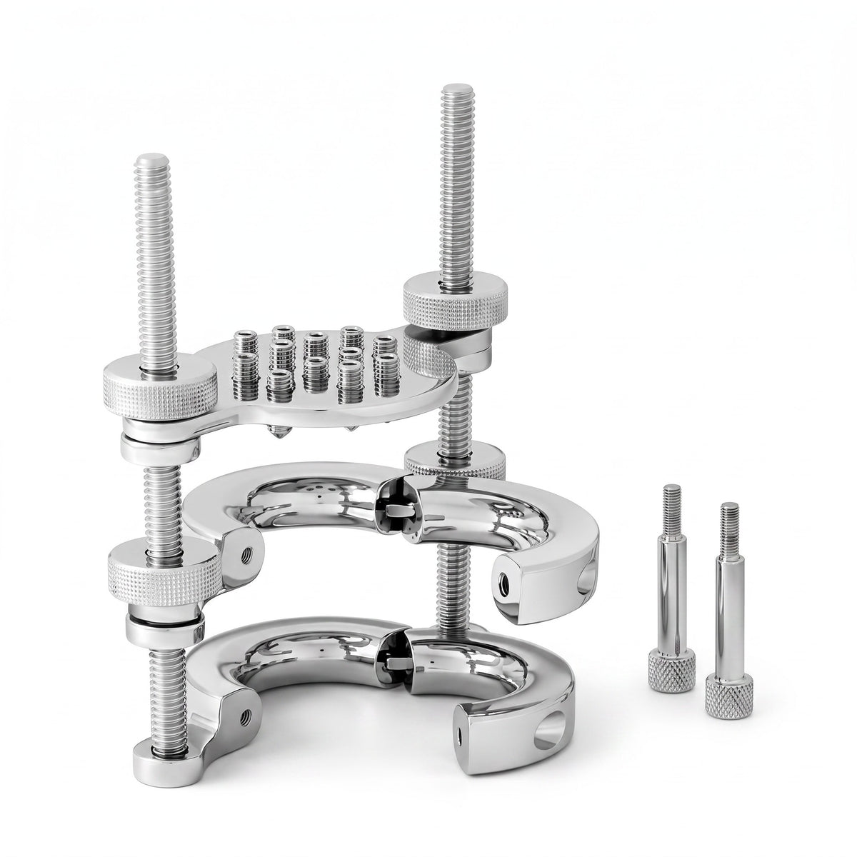 Stainless Steel Ball Stretcher System with Spikes