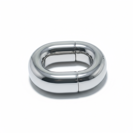 Rounded Oval Magnetic Ball Stretching Weights –     Stainless Steel Magnetic Closure - Perfectra Distribution