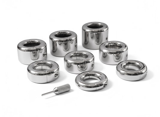 Rounded Oval U-Shaped Ball Stretchers & Weights — Premium CBT Device by Perfectra Distribution