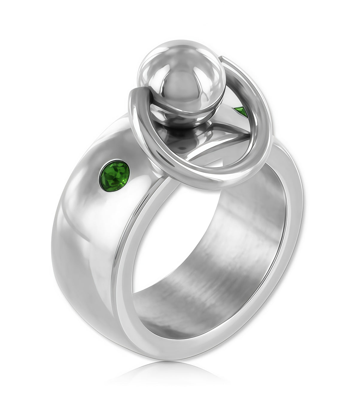 Royal O-Ring – Elegant Stainless Steel Power for Restraint & Display