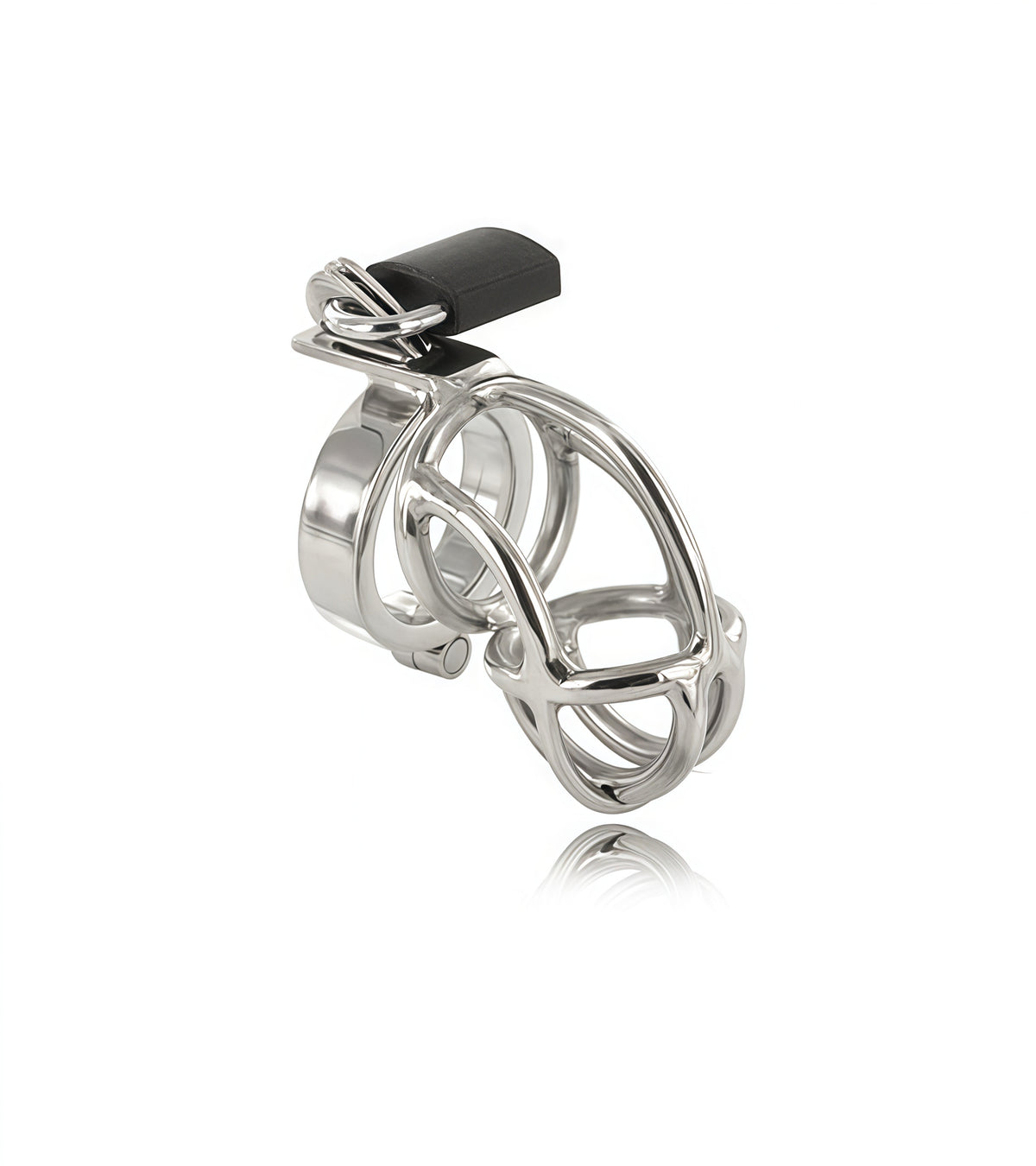 San Quentin Chastity Cage – Stainless Steel Locking Device