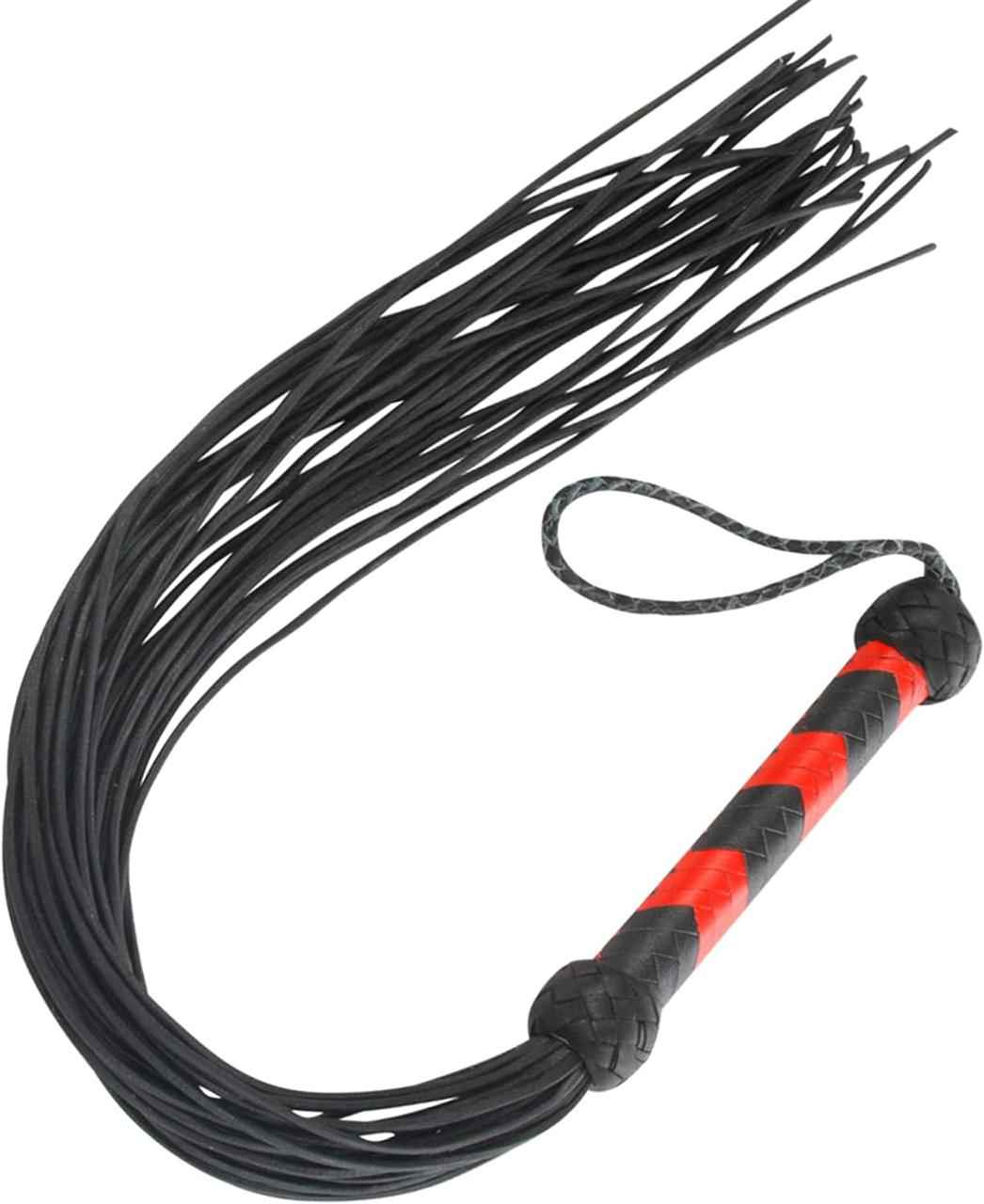 Simple Leather Flogger – Leather Impact Toy for BDSM and Sensual Play