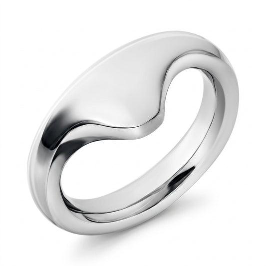 Experience enhanced intimacy with the Smooth Crown Glans Ring, crafted from premium AISI 304 SURGICAL STEEL. Its ergonomic design ensures a secure and comfortable fit, promoting long-lasting erection and intensified pleasure. The ring features softly rounded edges and a slim 6 mm profile, making it both functional and elegant.