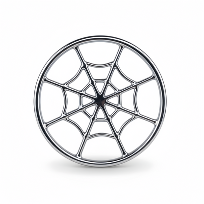 Spider Web Shibari Ring – Stainless Steel Multi-Point Suspension Ring