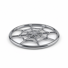Spider Web Shibari Ring – Stainless Steel Multi-Point Suspension Ring