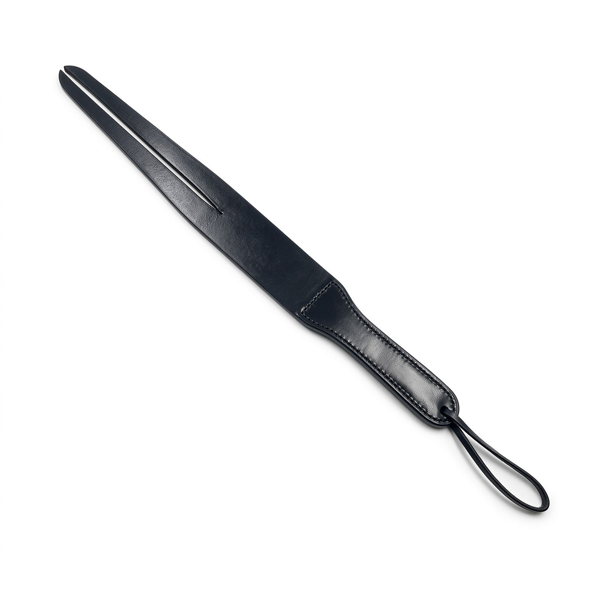 Split Tongue Leather Slapper - BDSM Impact Play Slapper