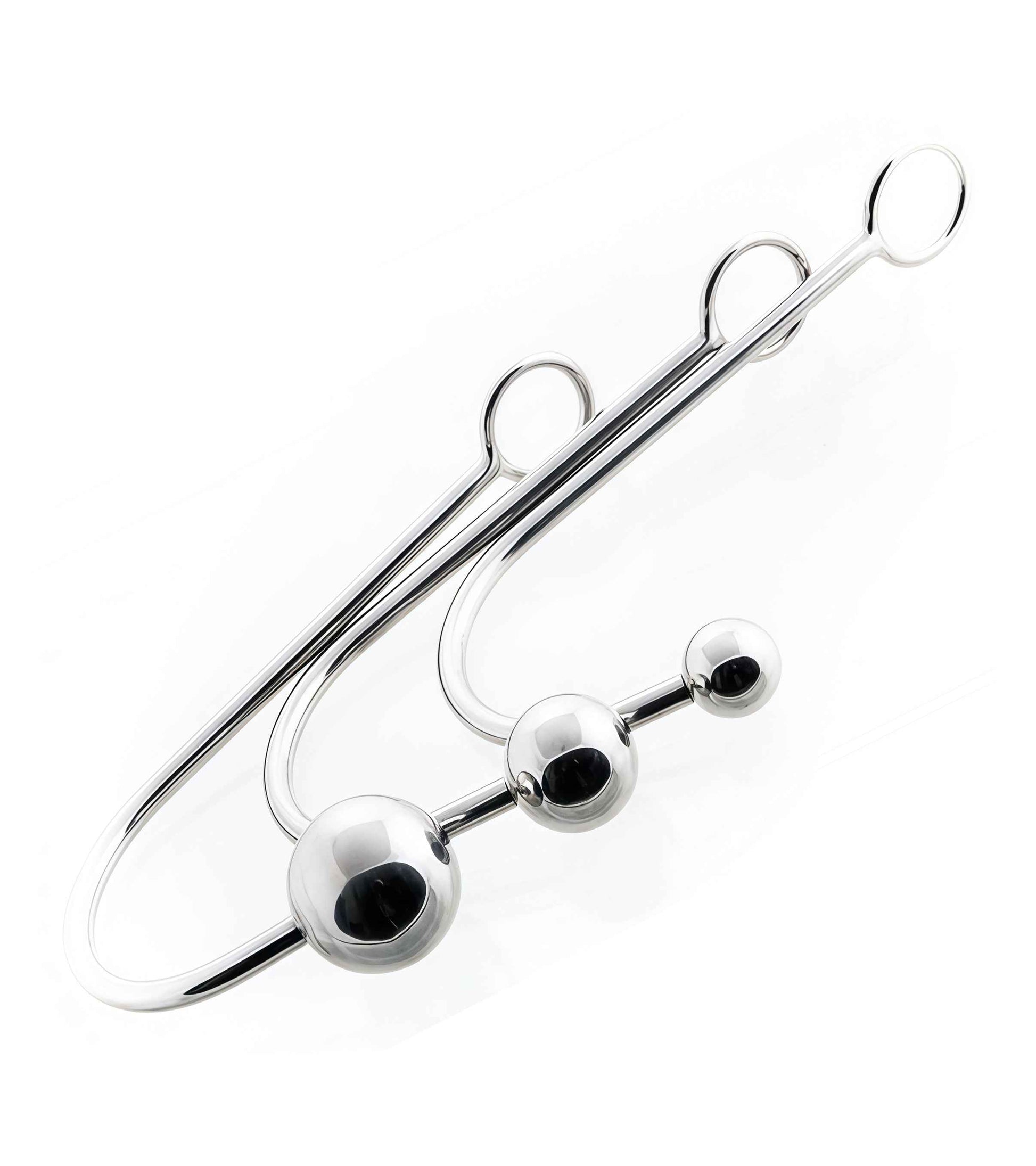     AISI 304 SURGICAL STEEL Anal Ball Hook — Premium CBT & BDSM Device by Perfectra Distribution