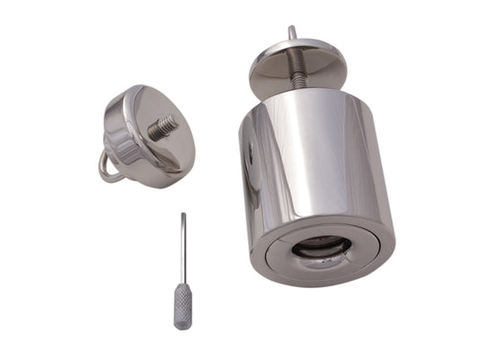 Stainless Steel Ball Flask & Crusher – Heavy-Duty CBT Device by Perfectra Distribution