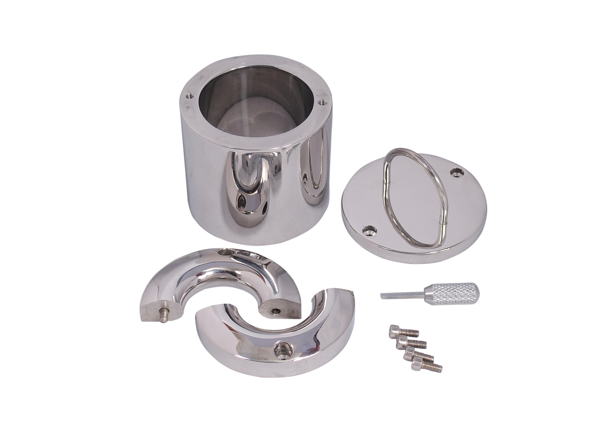     AISI 304 SURGICAL STEEL Ball Flask premium CBT restraint by Perfectra Distribution