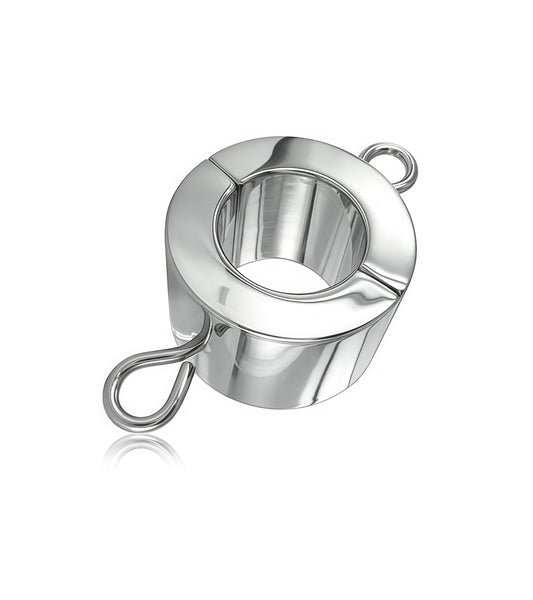 Stainless Steel Ball Stretcher – 40mm Height — Premium CBT Device by Perfectra Distribution