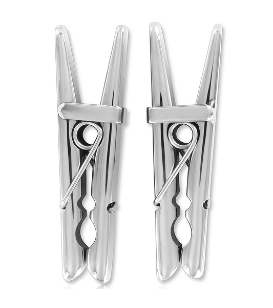 Stainless Steel Glover Chest Clamps with Beads – Perfectra Distribution