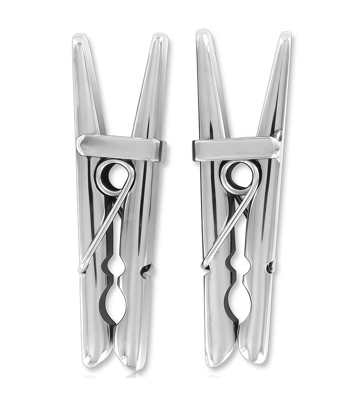 Stainless Steel Glover Chest Clamps with Beads – Perfectra