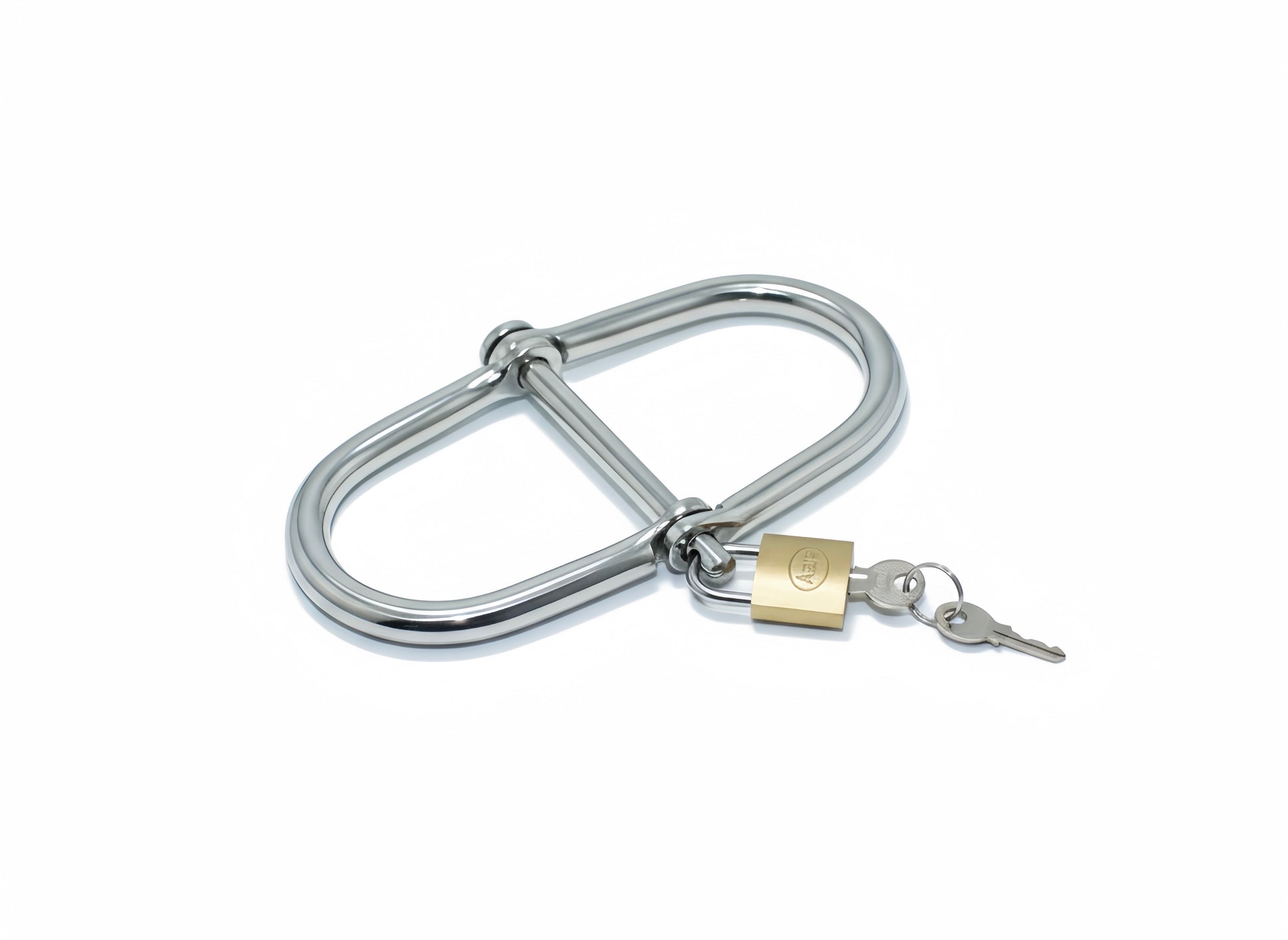     AISI 304 SURGICAL STEEL Irish 8 Handcuffs by Perfectra Distribution