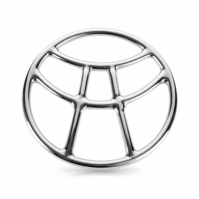 Stainless Steel Temple Shibari Ring