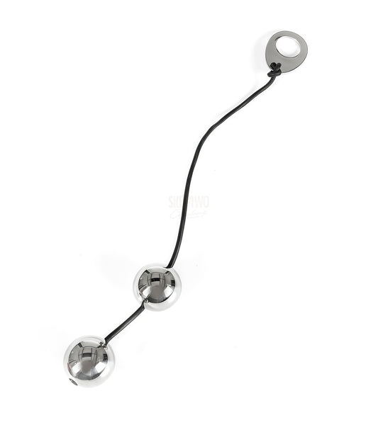Stainless Steel Vibrating Love Ball — Premium Hollow Vibration Pleasure Toy