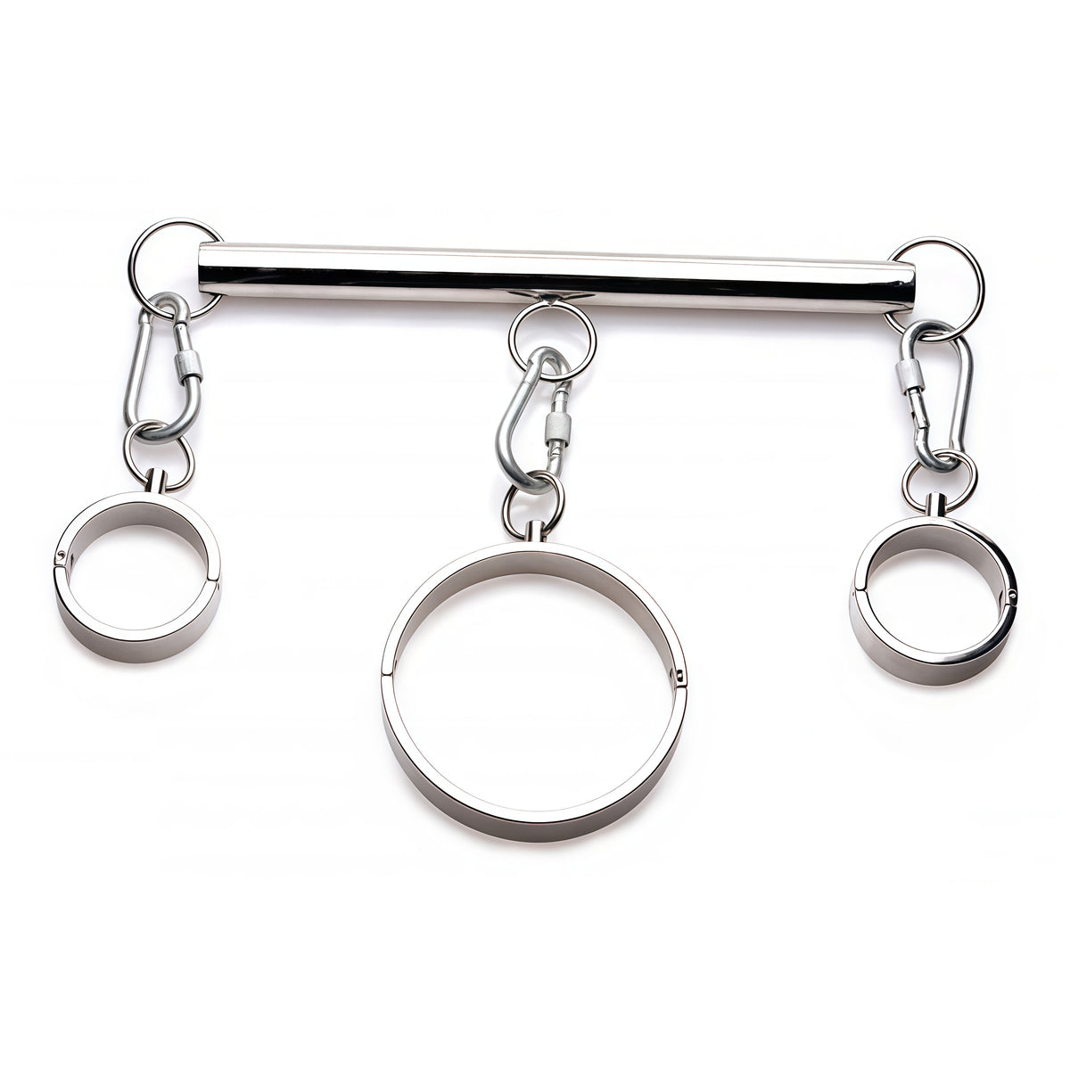 Stainless Steel Yoke with Collar and Cuffs — BDSM Gear