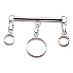 Stainless Steel Yoke with Collar and Cuffs — BDSM Gear