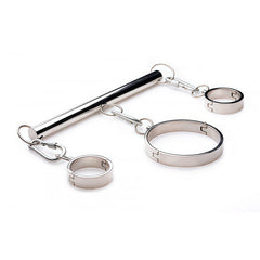Stainless Steel Yoke with Collar and Cuffs — BDSM Gear