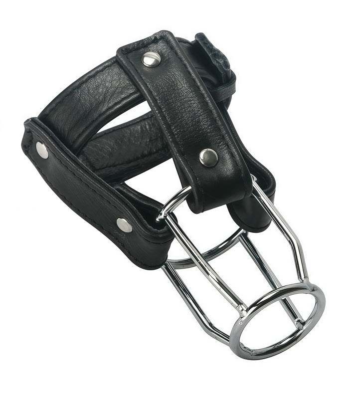 Stallion Guard – Heavy-Duty Male Chastity & Genital Protection Device