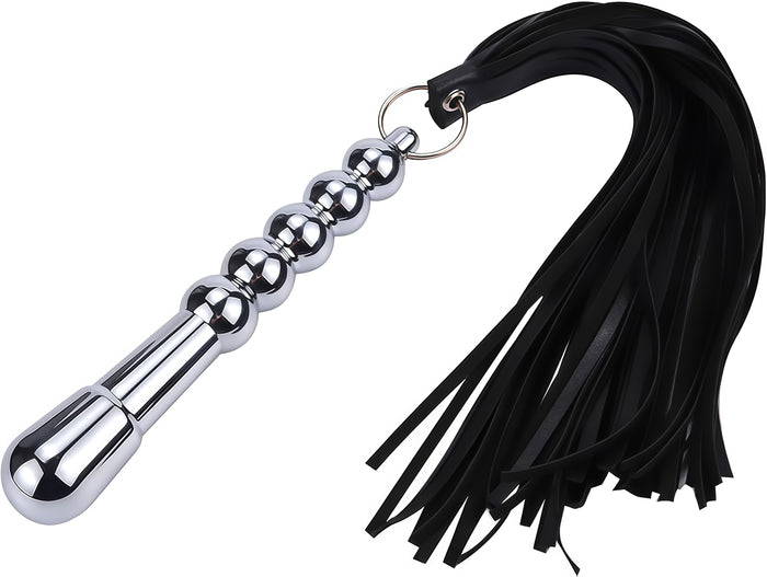 Steel Handle Leather Flogger – Power, Precision, and in One Tool