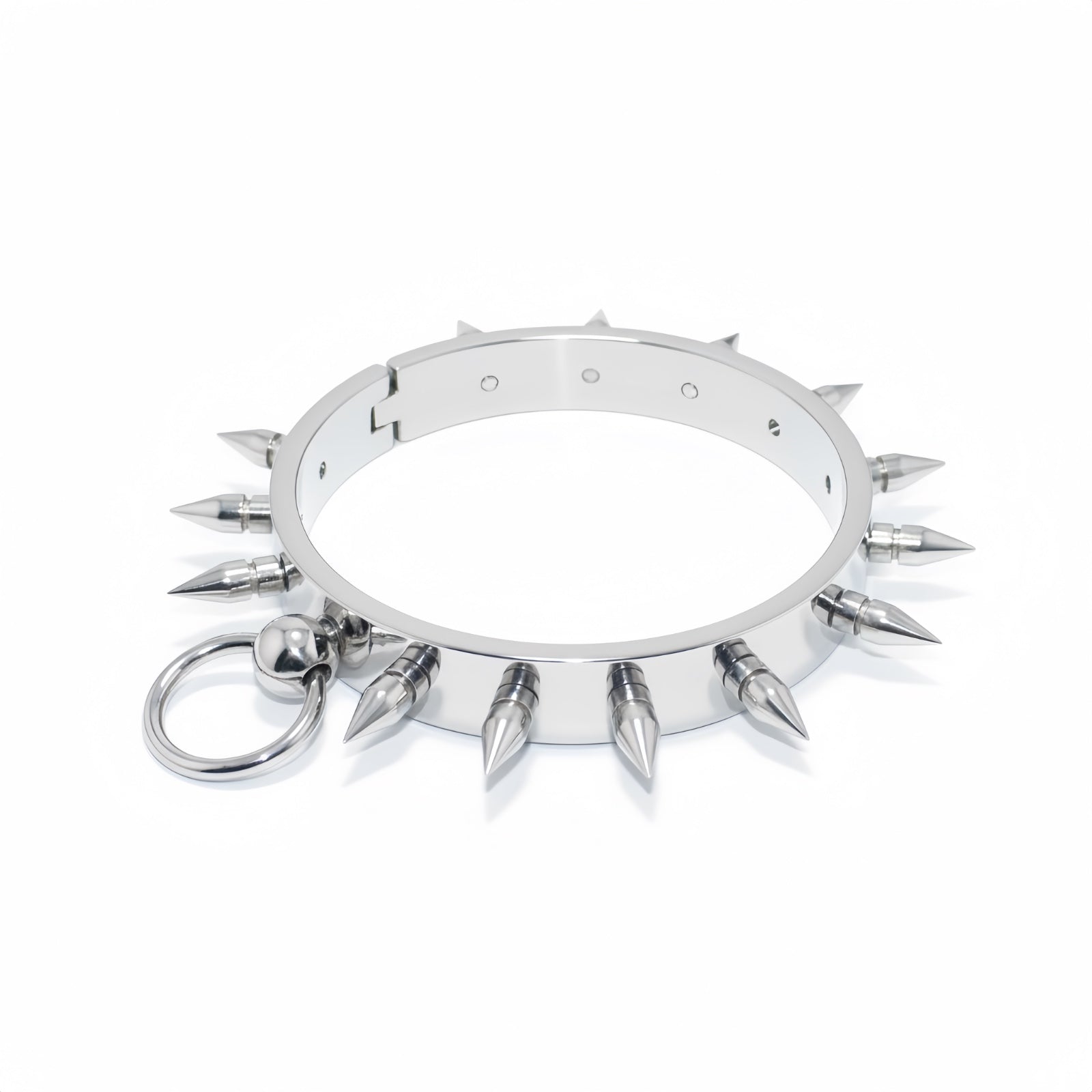 Steel Spiked Collar with O-Ring by Perfectra Distribution