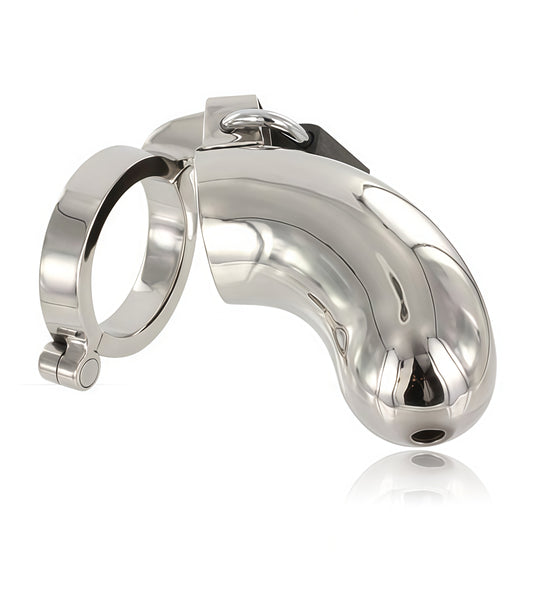 The Brig – Stainless Steel Chastity Cage
