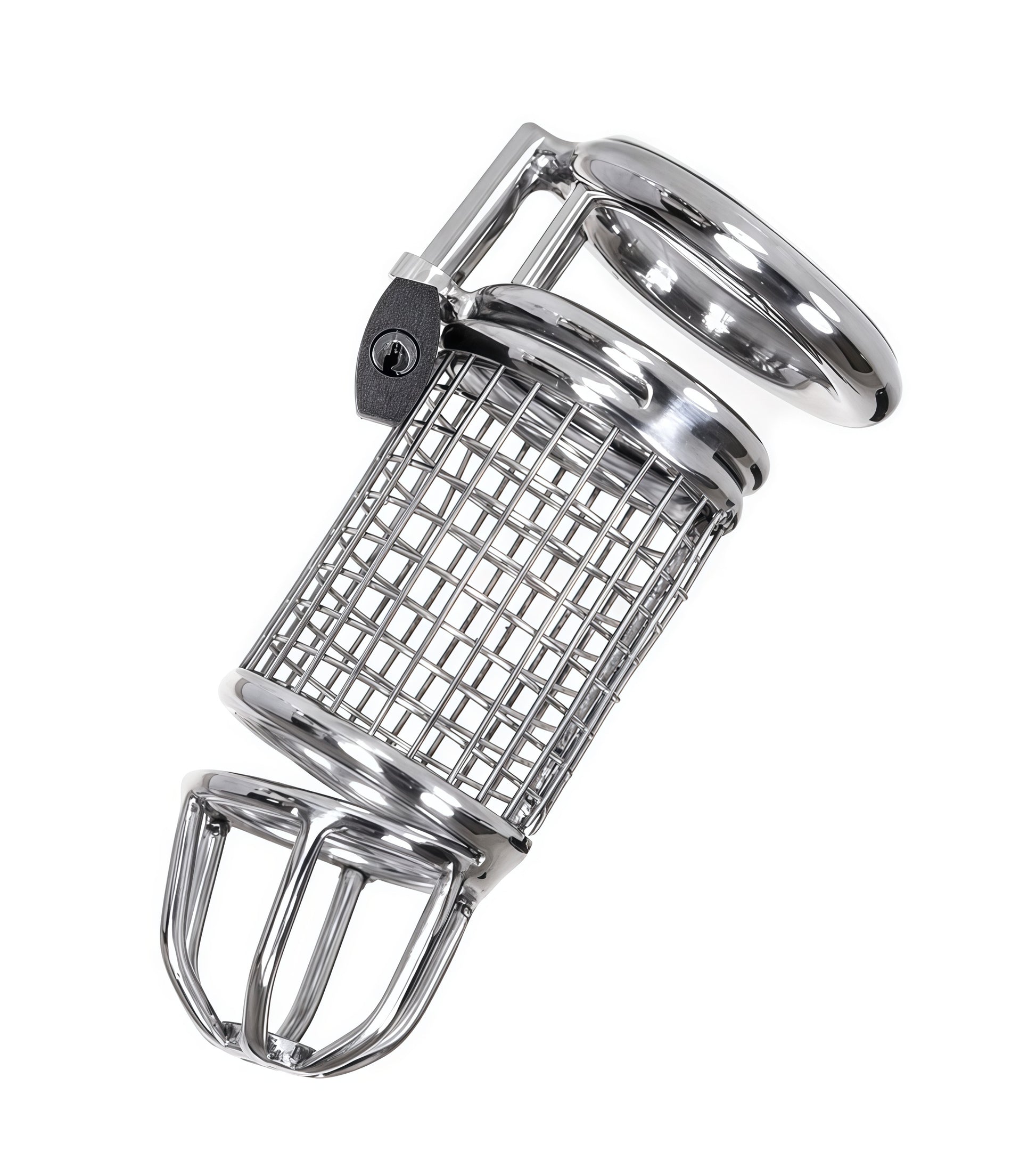 The Matrix Cock Cage –     AISI 304 SURGICAL STEEL Male Chastity Device by Perfectra