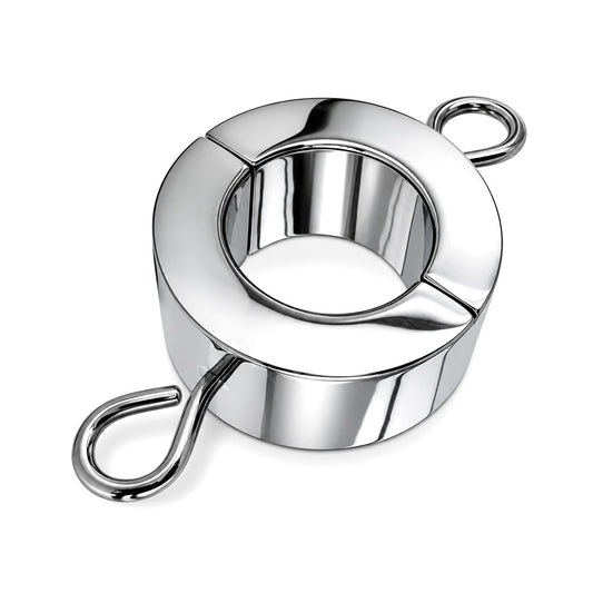 The Stainless Steel Ball Stretcher – 30mm Height by Perfectra Distribution is a premium ball stretching device crafted for advanced cock and ball training (CBT) enthusiasts.