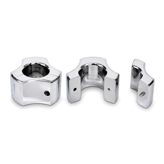 The SplitCore Ball Stretcher by Perfectra offers a premium solution for precise and adjustable scrotal stretching. Crafted from highly durable Stainless Steel, this device combines strength with a sleek polished finish to deliver a comfortable yet secure experience