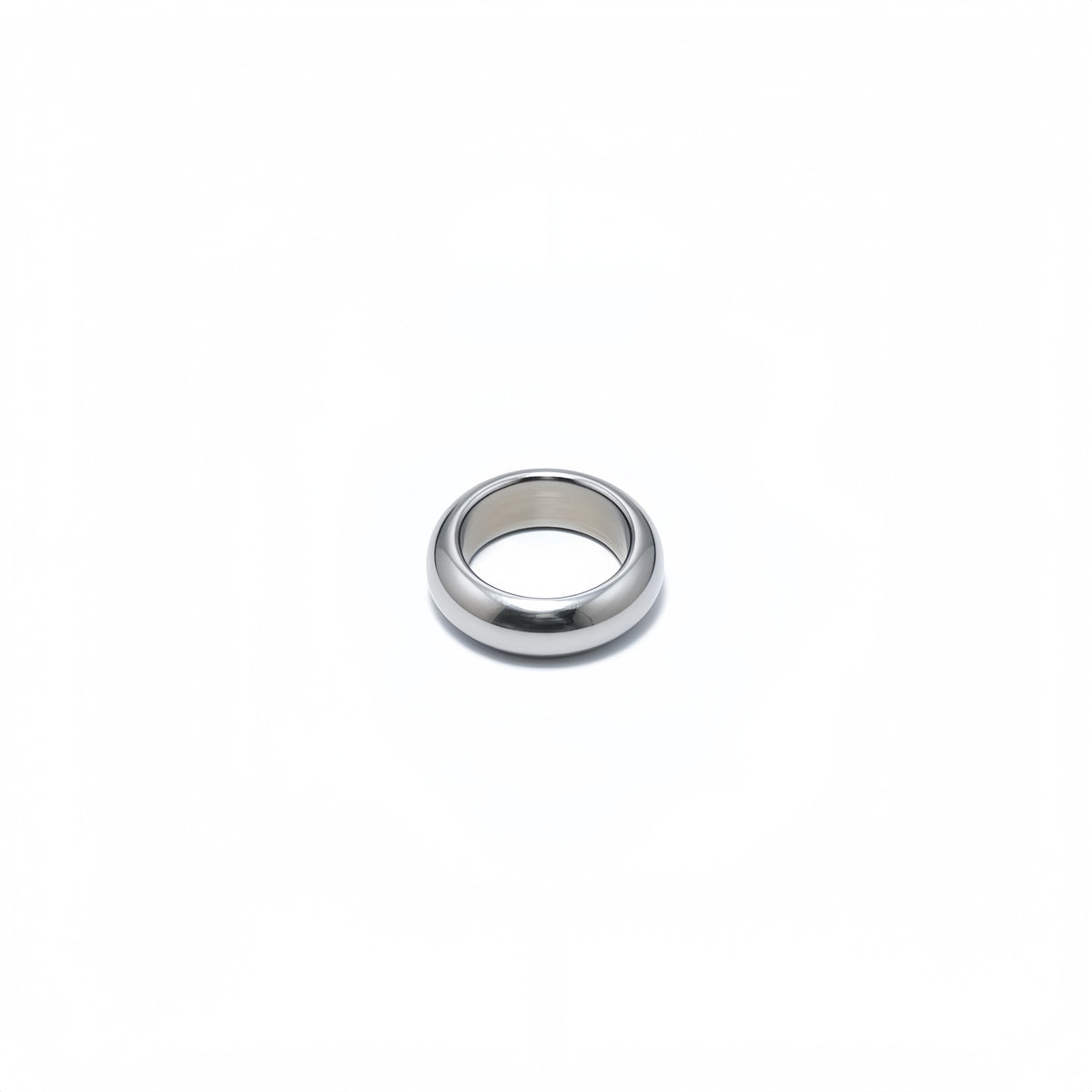 Titanium Cock and Glan Ring Polished – Mirror Finish Lightweight Titanium Ring