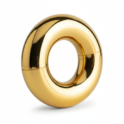 Tribal Dream Circle Rings Gold Plated made of AISI AISI 304 AISI 304 SURGICAL STEEL
