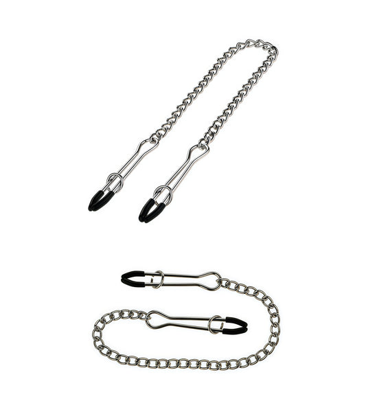 Tweezer Nipple Clamps with Connecting Chain – Perfectra Distribution