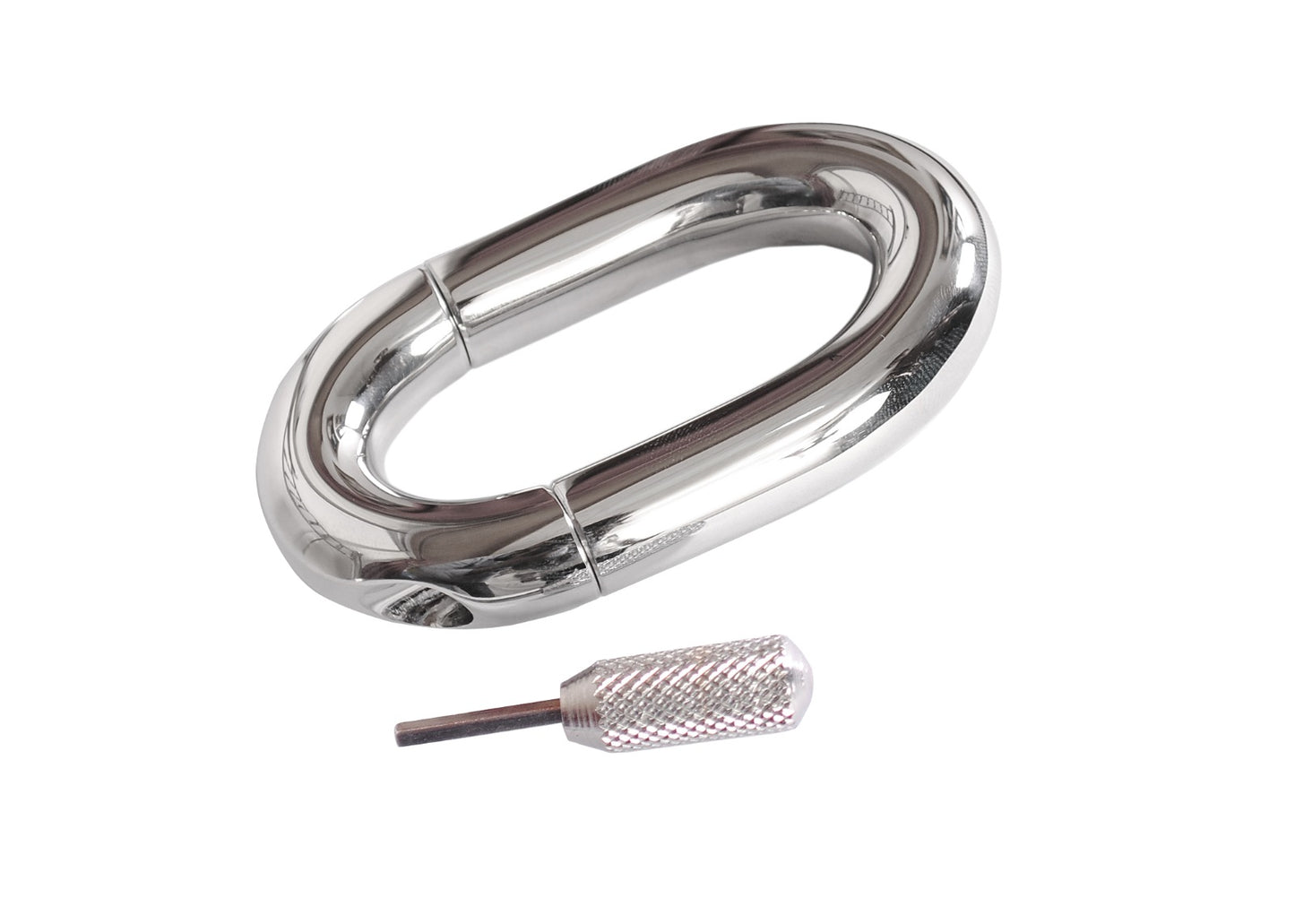 Perfectra Instruments Rounded Oval U-Shaped Ball Stretchers & Weights – Premium Stainless Steel for Intense Sensation