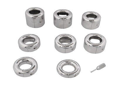 Perfectra Instruments Rounded Oval U-Shaped Ball Stretchers & Weights – Premium Stainless Steel for Intense Sensation