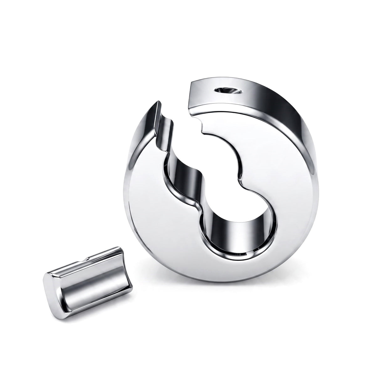 Double Stainless Steel Testicle weight ball stretcher