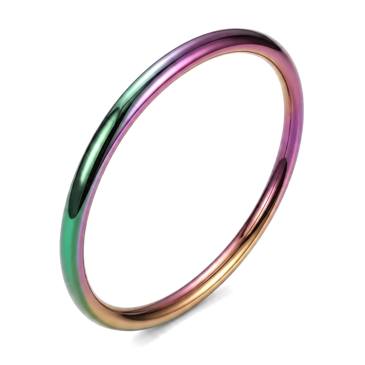 10mm Stainless Steel Round Collar Multicolor