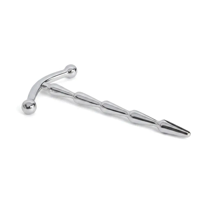 T STYLE RIBBED PENIS PLUG