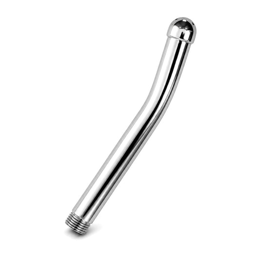 The 8" Curved Douche Head by Perfectra Distribution is designed for optimal hygiene with precision and comfort. Its ergonomic curved shape allows deeper and more controlled cleansing