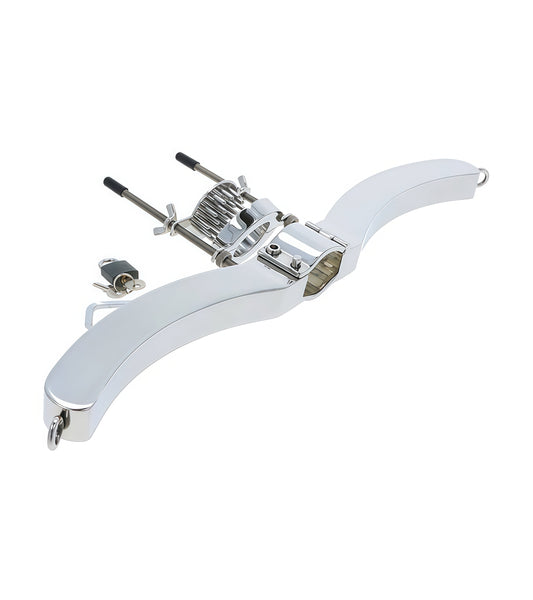 Stainless Steel Ultimate Humbler – Premium BDSM Gear for Intense Ball Restraint