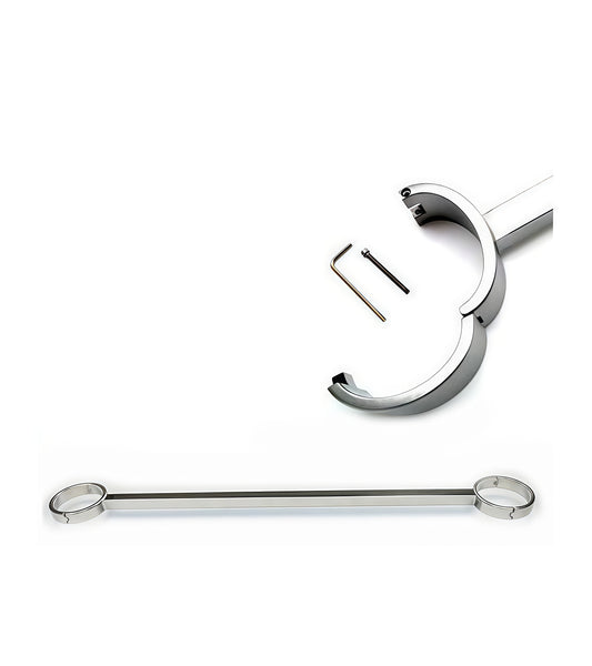 Ankle Spreader Bar – Premium Stainless Steel Restraint for Intense Bondage Play