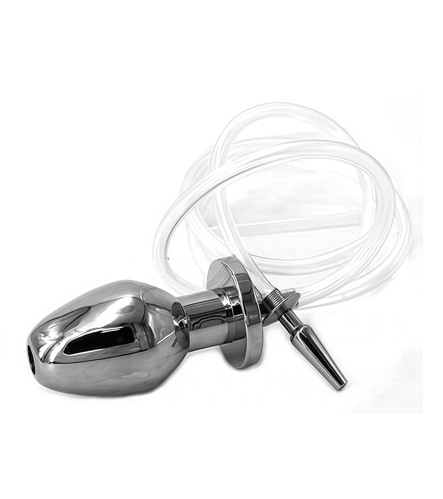 Heavy Butt Plug with Pipe & Penis Plug – Ultimate Dual Sensation