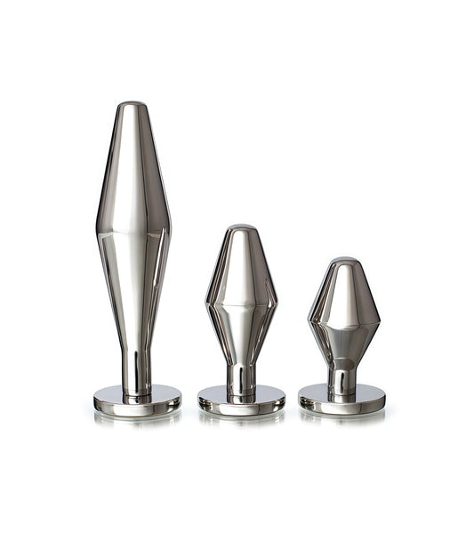 Heavy-Duty Solid Butt Plug – Premium Stainless Steel for Extreme Satisfaction