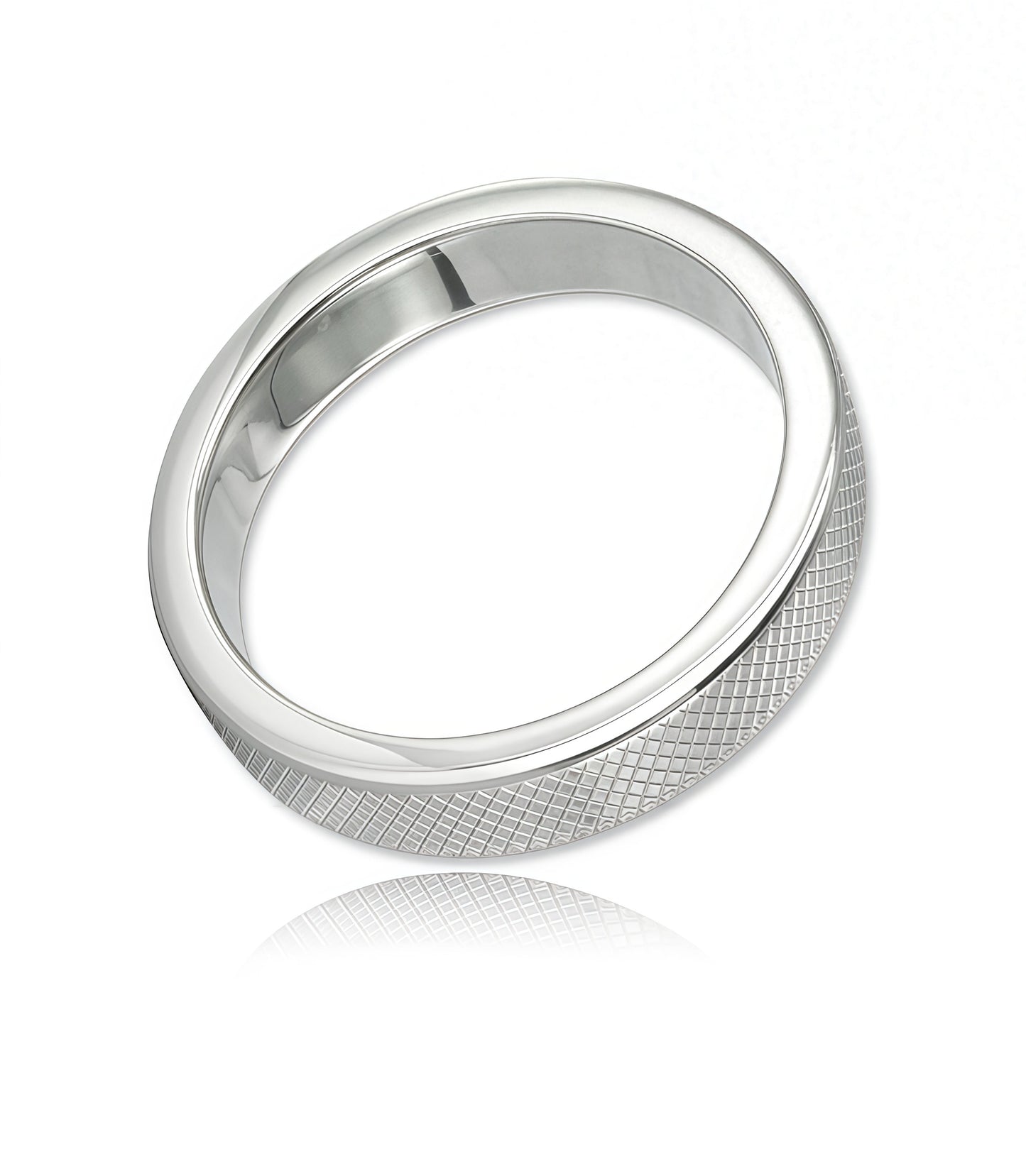 Knurl Cock Ring – Precision-Grip Stainless Steel for Ultimate Comfort & Style